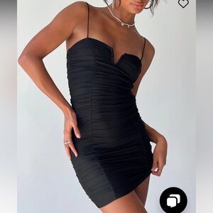 Princess Polly Mini Black Dress